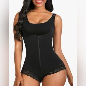 SHAPERX Shapewear Postpartum Tummy Control Body Shaper Butt Lifter Bodysuit 3X